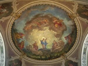 義大利科莫湖必玩 Lago di Como - Bellagio 貝拉焦 = 貝拉吉歐 - Chiesa Arcipretale di San Giovanni Battista 聖喬凡尼巴蒂斯塔新主教教堂 = 歐聖若望洗者主大堂 = Chiesa di San Giovanni