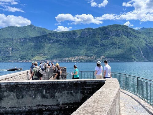 義大利科莫湖必玩 Lago di Como - Bellagio 貝拉焦 = 貝拉吉歐 - Punta Spartivento 斯帕蒂文托尖岬公園 = Parchetto della Punta