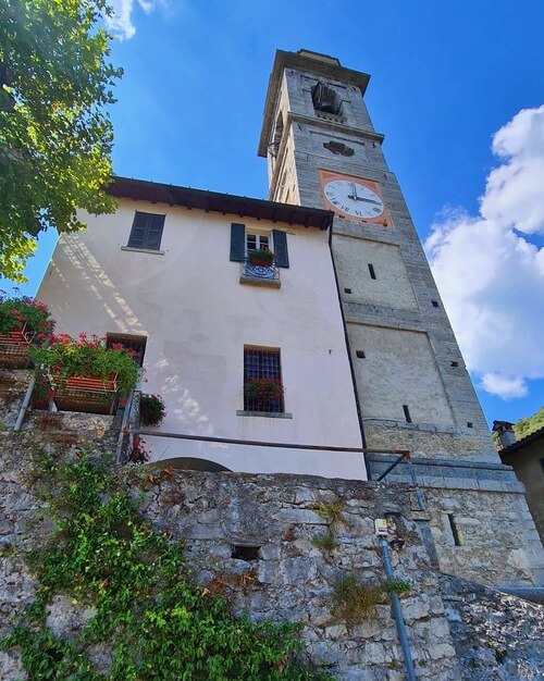 義大利科莫湖必玩 Lago di Como - Tremezzina 特雷梅齊納 - Sacro Monte di Ossuccio 奧蘇喬聖山 = Sacro Monte della Beata Vergine del Soccorso = Santuario della Madonna del Soccorso = Chiesa di Santa Maria Maddalena di Ossuccio - Ossuccio