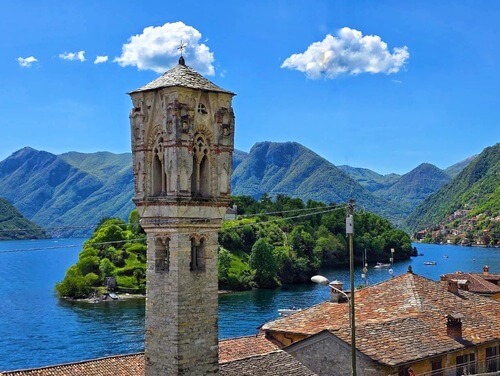 義大利科莫湖必玩 Lago di Como - Tremezzina 特雷梅齊納 - Isola Comacina 科馬奇納島 -Ossuccio