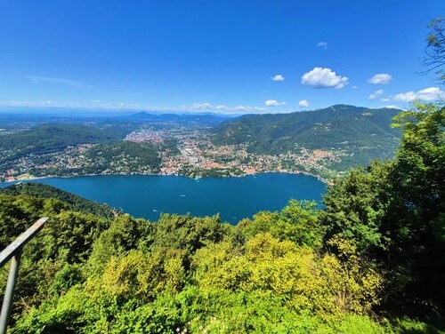 義大利科莫湖必玩 Lago di Como - Brunate 布魯納特 - Faro Voltiano 伏爾塔燈塔 = 伏特燈塔