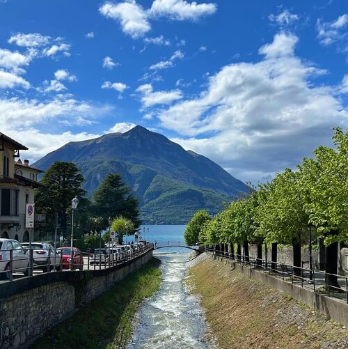 義大利科莫湖必玩 Lago di Como - Varenna 瓦倫納 = 瓦倫娜 - Lungolago di Varenna 瓦倫納湖畔步道 - Spiaggia di Olivedo = Olivedo Lido - Lido di Varenna