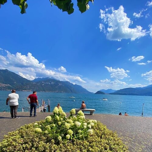 義大利科莫湖必玩 Lago di Como - Menaggio 梅納焦 = 梅納喬 - Lungolago di Menaggio 梅納焦湖畔步道 - Porto Menaggio