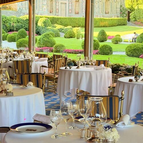 義大利科莫湖必玩 Lago di Como - Cernobbio 切爾諾比奧 - Ristorante Veranda (Villa d'Este) - 米其林指南