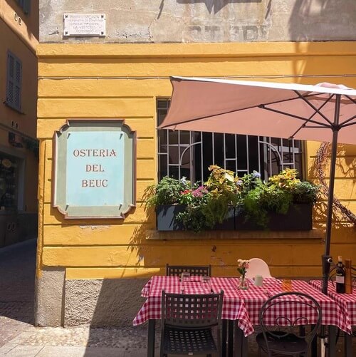 義大利科莫湖必玩 Lago di Como - Cernobbio 切爾諾比奧 - Osteria del Beuc