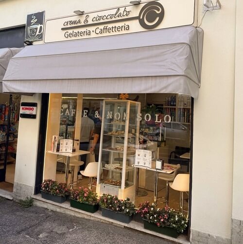 義大利科莫湖必玩 Lago di Como - Cernobbio 切爾諾比奧 - Gelateria Crema & Cioccolato