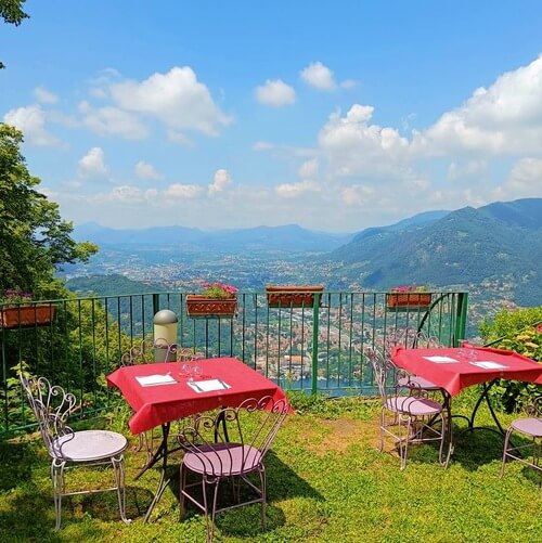 義大利科莫湖必玩 Lago di Como - Brunate 布魯納特 - Trattoria del Cacciatore