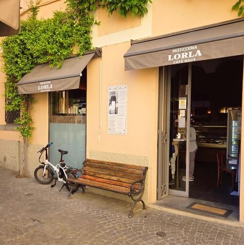 義大利科莫湖必玩 Lago di Como - Bellano 貝拉諾 - Pasticceria Lorla - Café Haus