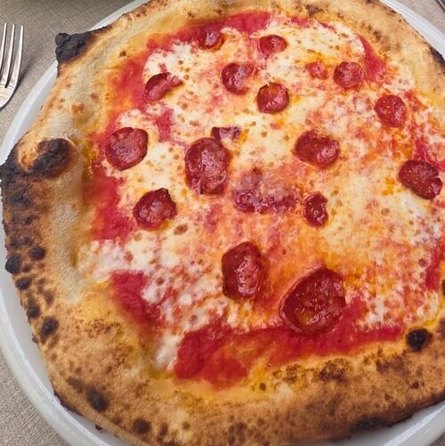 義大利科莫湖必玩 Lago di Como - Bellagio 貝拉焦 = 貝拉吉歐 - Ristoro Forma e Gusto Pizzeria-Ristorante (Barchetta - Ristorante e Pizzeria)