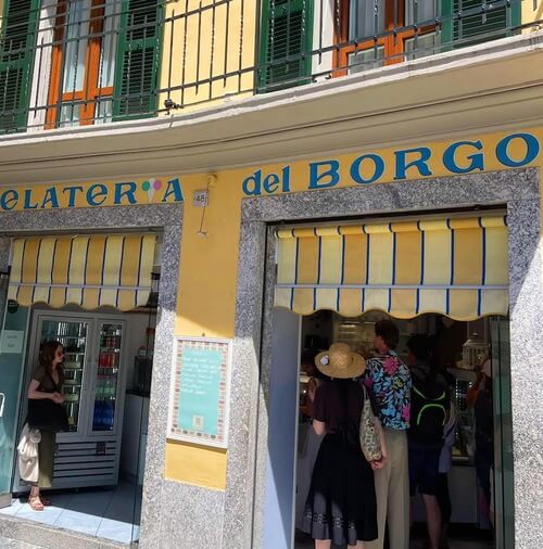 義大利科莫湖必玩 Lago di Como - Bellagio 貝拉焦 = 貝拉吉歐 - Gelateria del Borgo