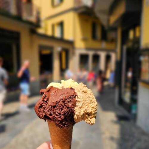 義大利科莫湖必玩 Lago di Como - Bellagio 貝拉焦 = 貝拉吉歐 - Gelateria del Borgo