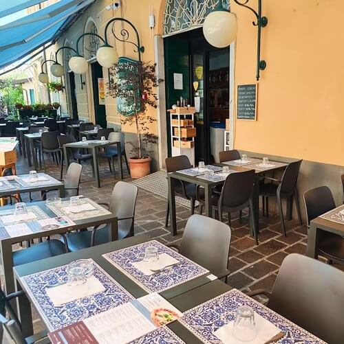 義大利科莫湖必玩 Lago di Como - Menaggio 梅納焦 = 梅納喬 - La Trattoria Costantin