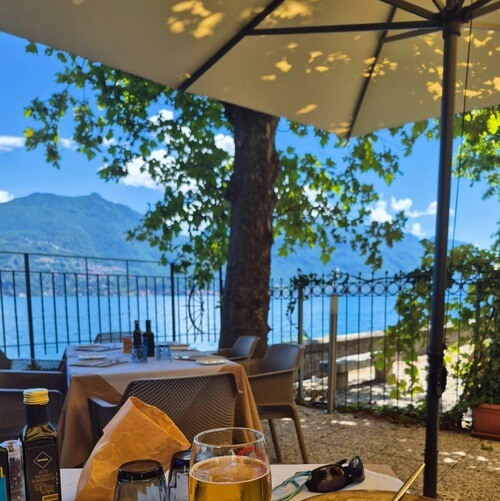 義大利科莫湖必玩 Lago di Como - Menaggio 梅納焦 = 梅納喬 - Ristorante La Grolla Menaggio